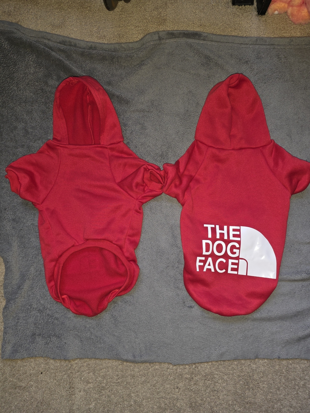 Hooded Dog Sweatshirt- NWOT 'THE DOG FACE'